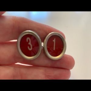 Antique Cash Register Key Cuff links Handmade 3 1